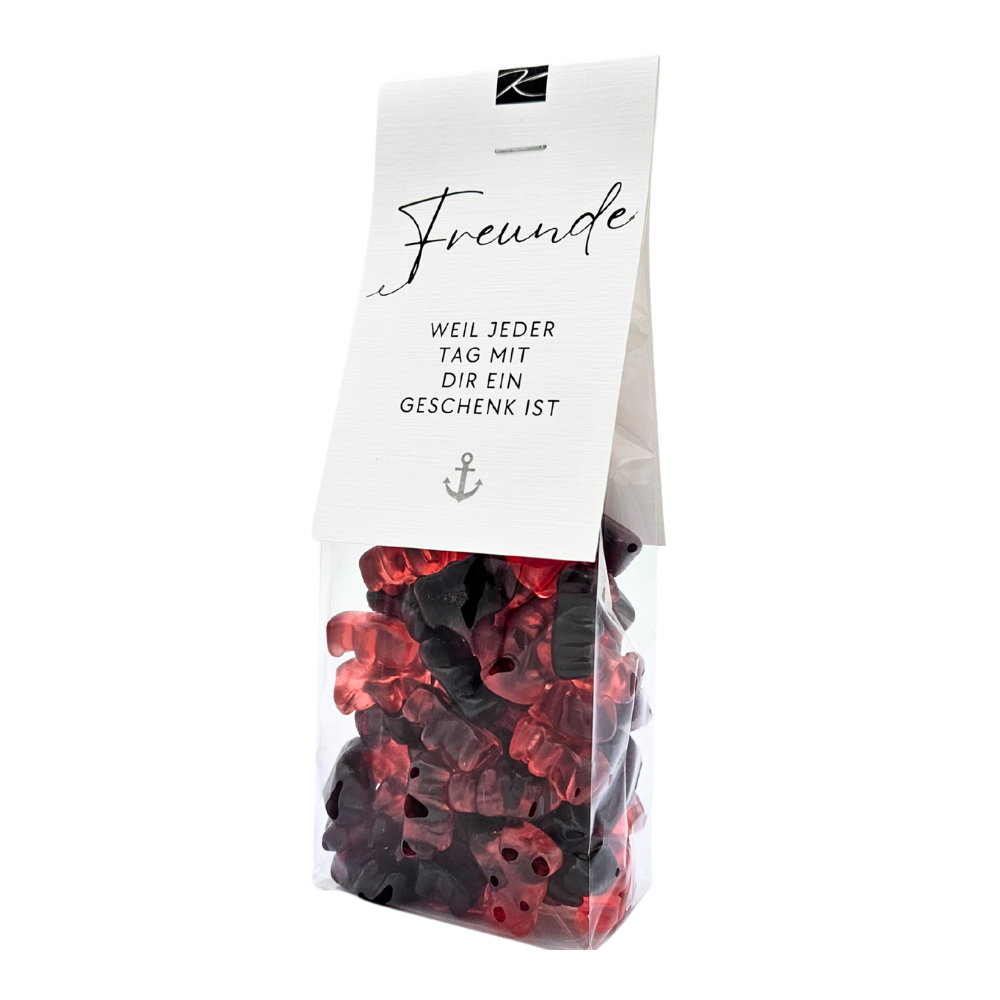 Fruchtsaft Holunder-Cranberry Bären Gummibonbon 200 g glutenfrei von Genusswelten Kasberger