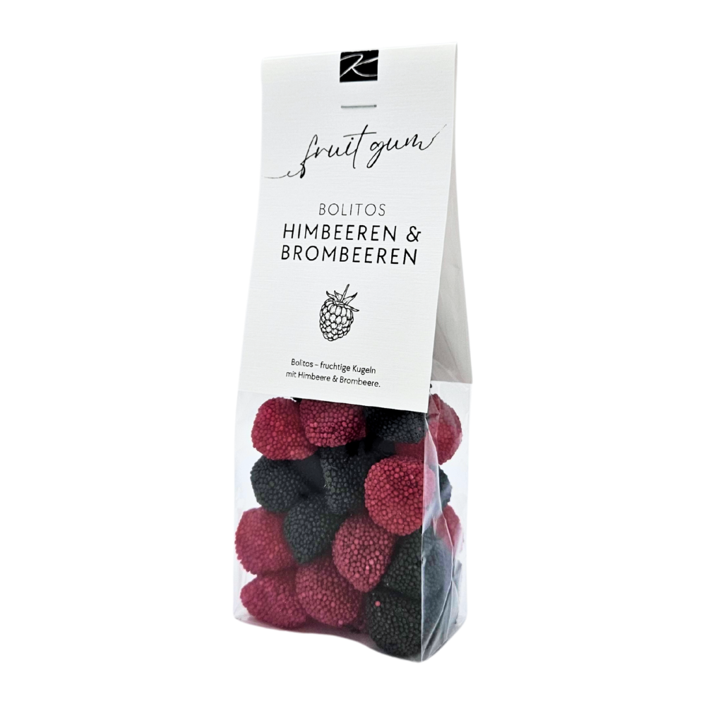 Bolitos Himbeeren und Brombeeren 200 g von Genusswelten Kasberger