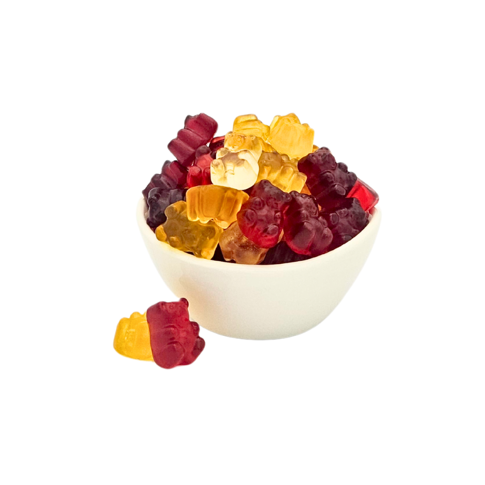 Fruchtsaft Bären Gummibonbon 200 g glutenfrei von Genusswelten Kasberger