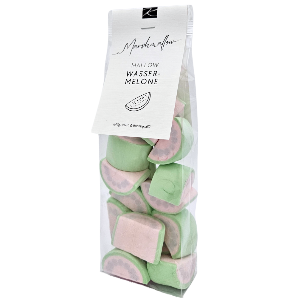 Wassermelone Marshmallow 100 g von Genusswelten Kasberger