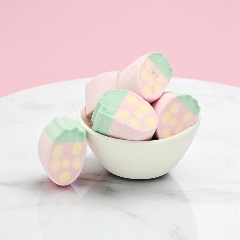 Erdbeerscheiben Marshmallow 100 g von Genusswelten Kasberger