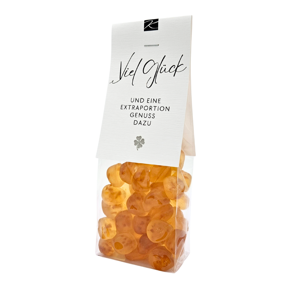 Pfirsich-Fruit Snack Gummibonbon 200 g glutenfrei von Genusswelten Kasberger