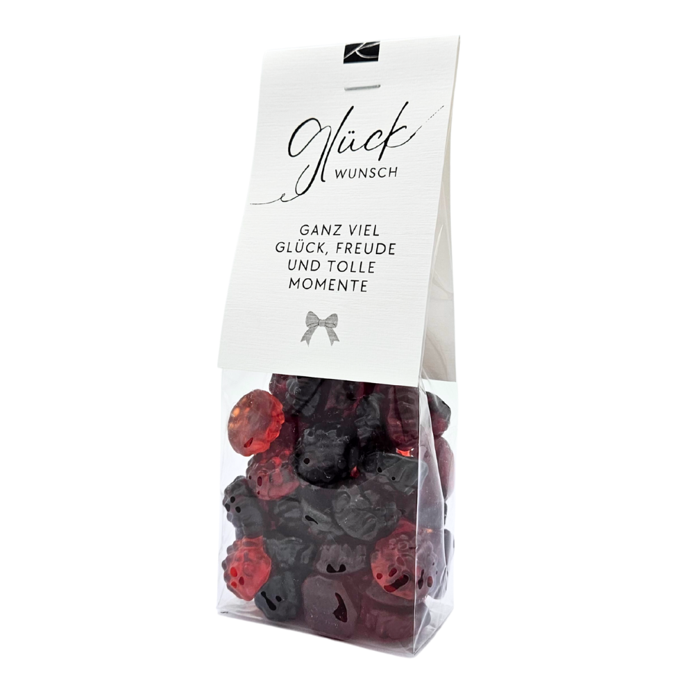 Fruchtsaft-Beeren Gummibonbon 200 g glutenfrei von Genusswelten Kasberger